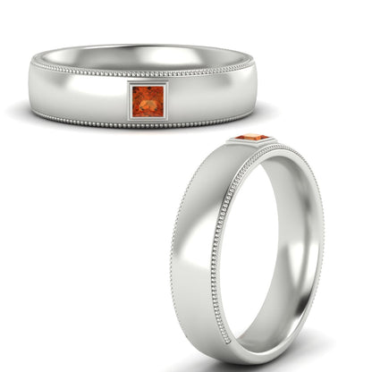 Princess Cut Mens Comfort Fit Promise Ring Fascinating Diamonds