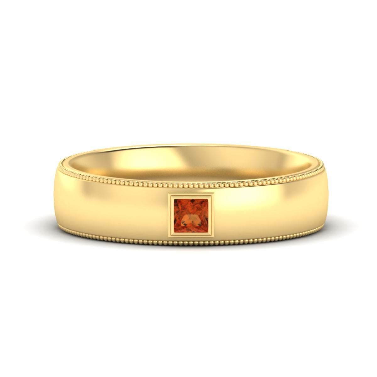 Princess Cut Mens Comfort Fit Promise Ring Fascinating Diamonds