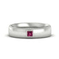 Princess Cut Mens Comfort Fit Promise Ring Fascinating Diamonds