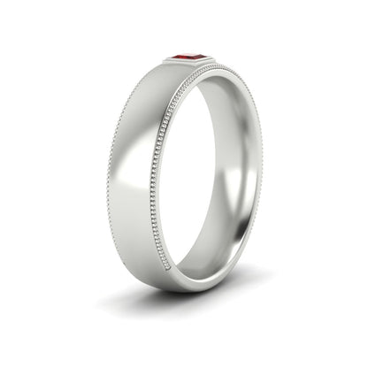 Princess Cut Mens Comfort Fit Promise Ring Fascinating Diamonds