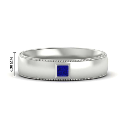 Princess Cut Mens Comfort Fit Promise Ring Fascinating Diamonds