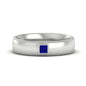 Princess Cut Mens Comfort Fit Promise Ring Fascinating Diamonds