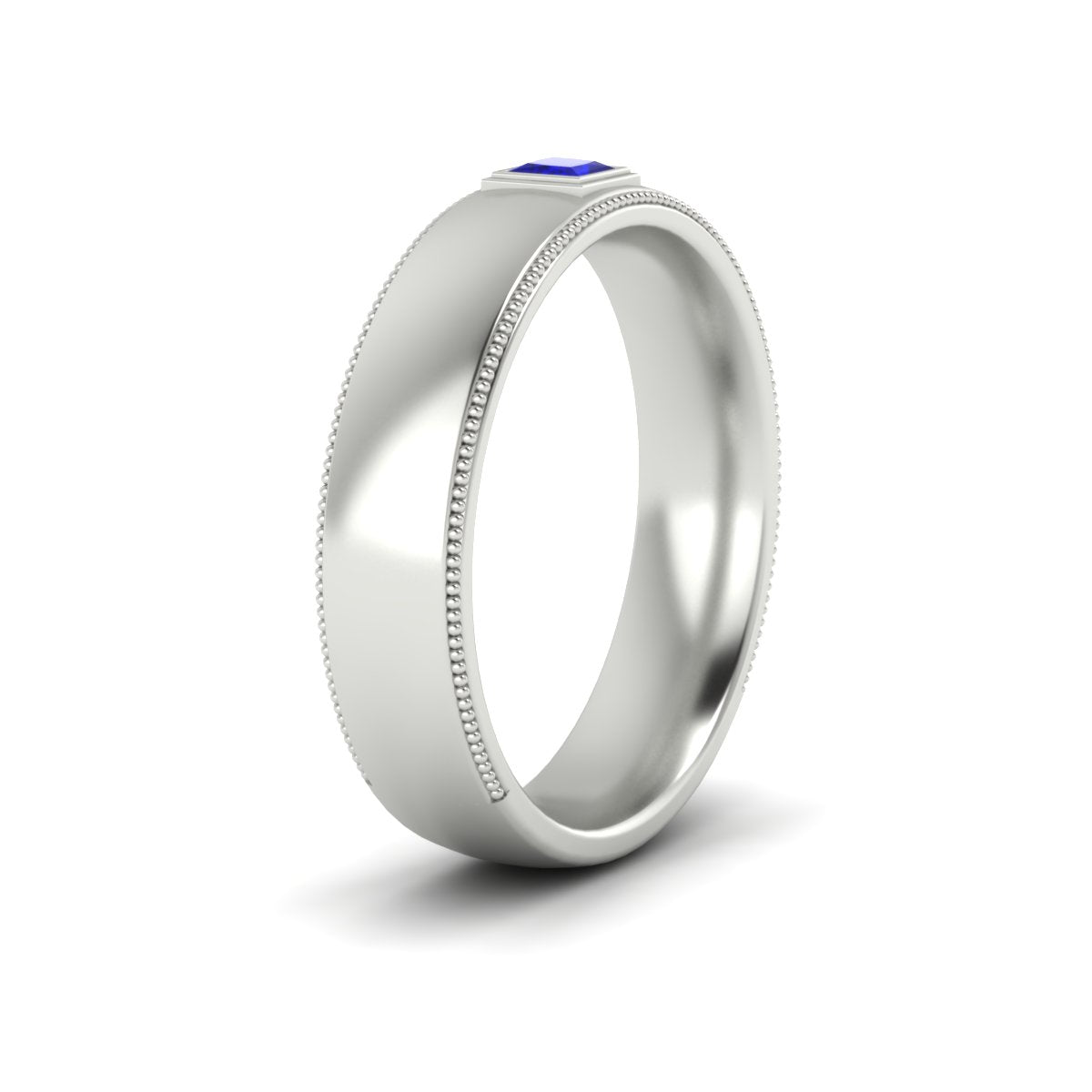 Princess Cut Mens Comfort Fit Promise Ring Fascinating Diamonds