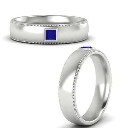 Princess Cut Mens Comfort Fit Promise Ring Fascinating Diamonds