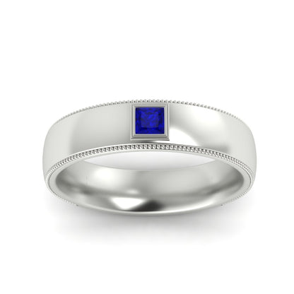 Princess Cut Mens Comfort Fit Promise Ring Fascinating Diamonds