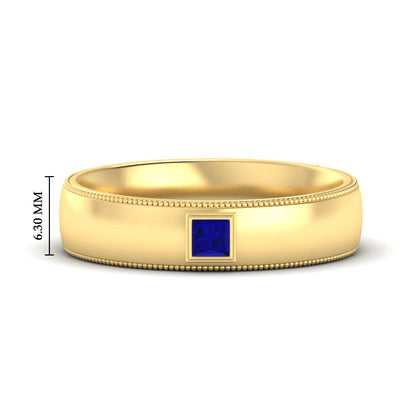 Princess Cut Mens Comfort Fit Promise Ring Fascinating Diamonds
