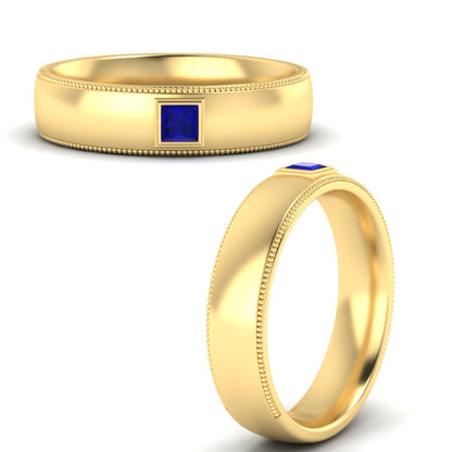 Princess Cut Mens Comfort Fit Promise Ring Fascinating Diamonds