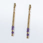 Prism - Linea Amethyst Equestrian Earring Urban-Equestrian