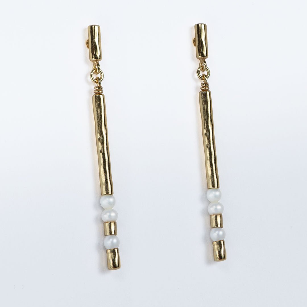 Prism - Linea Pearl Equestrian Earring Urban-Equestrian