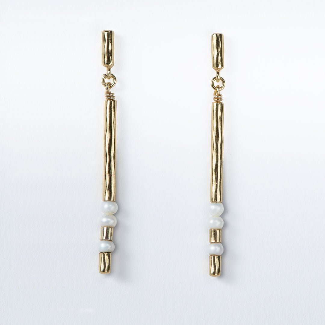 Prism - Linea Pearl Equestrian Earring Urban-Equestrian