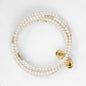 Prism - Pearl Horseshoe Coin Equestrian Bracelet Urban-Equestrian