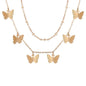 Gold Plated Necklaces Choker for Women,