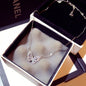 Ins New Arrive Zirconia Butterfly Necklace Charm Bling CZ Rose Gold Butterfly Jewelry