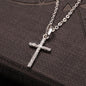 Cross Pendants Gold Black Color Crystal Jesus Cross Pendant Jesus necklace