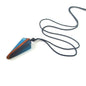 nowadaysfashion Vintage Men'Woman s Fashionable Wood Resin Necklace Pendant