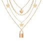 Gold Plated Necklaces Choker for Women,