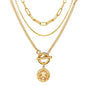 Gold Plated Necklaces Choker for Women,
