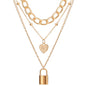 Gold Plated Necklaces Choker for Women,