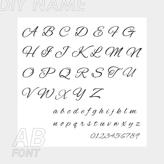Customized 2 Name Ring for women Gold Personalized Letter