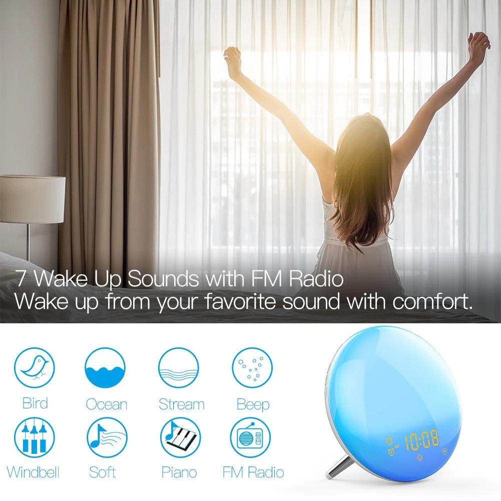 Wake Up Sunrise Simulation Alarm Clock SmartPursue™