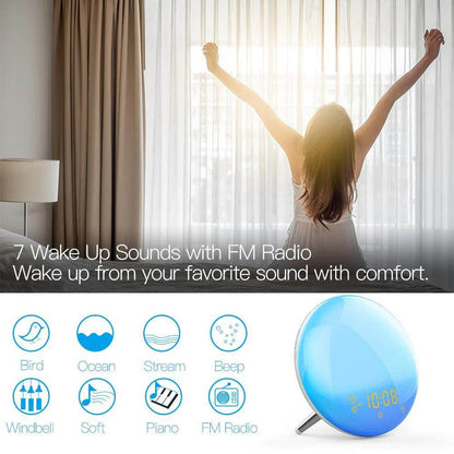 Wake Up Sunrise Simulation Alarm Clock SmartPursue™