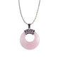 Carnelian Necklaces Round Shape Natural Green aventurine eye Statement Necklace