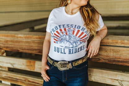 Professional Bull Riders Graphic Tee Wild Junkie