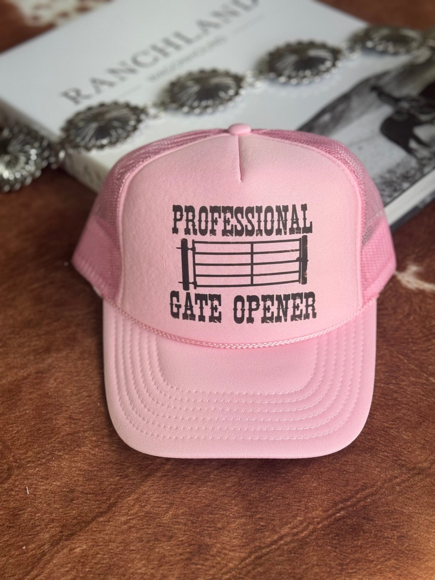 Professional Gate Opener Trucker Hat Wild Junkie