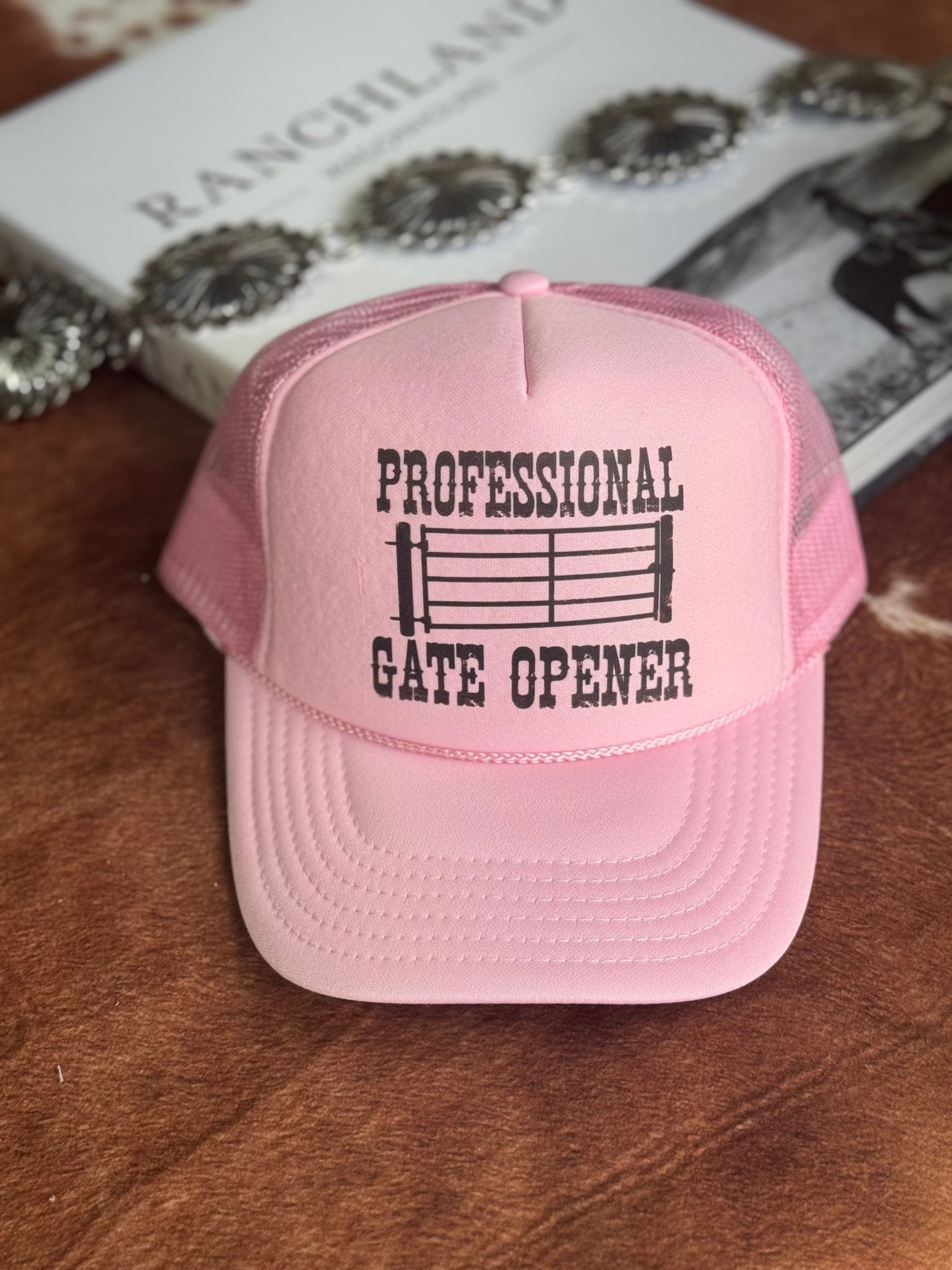 Professional Gate Opener Trucker Hat Wild Junkie