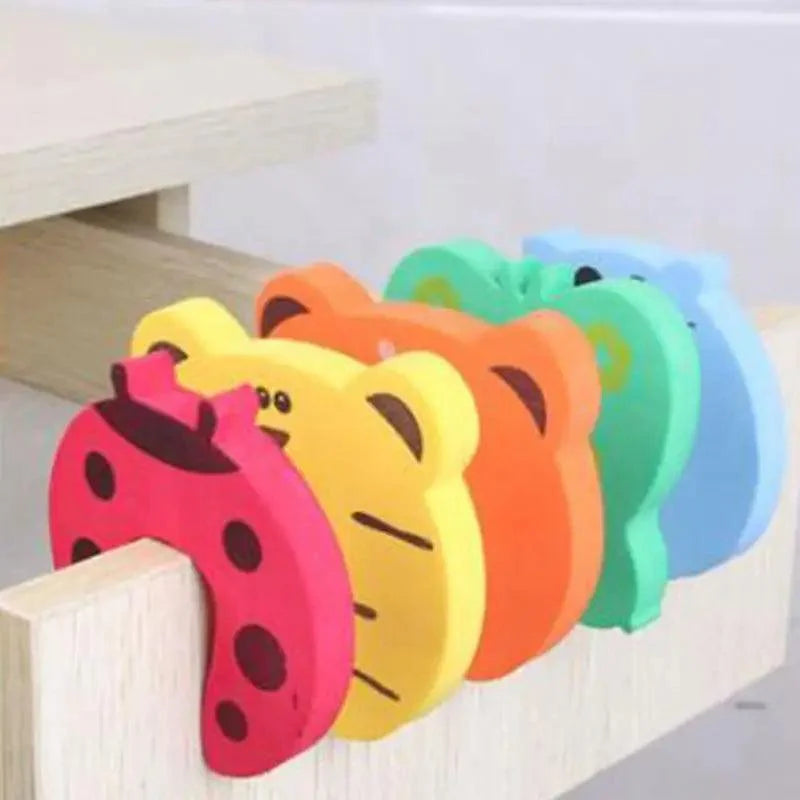 Protection Baby Safety Cute Animal Security Door Stopper Baby Card Lock Newborn Care Child Finger Protector Stevvex