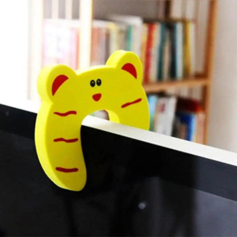 Protection Baby Safety Cute Animal Security Door Stopper Baby Card Lock Newborn Care Child Finger Protector Stevvex