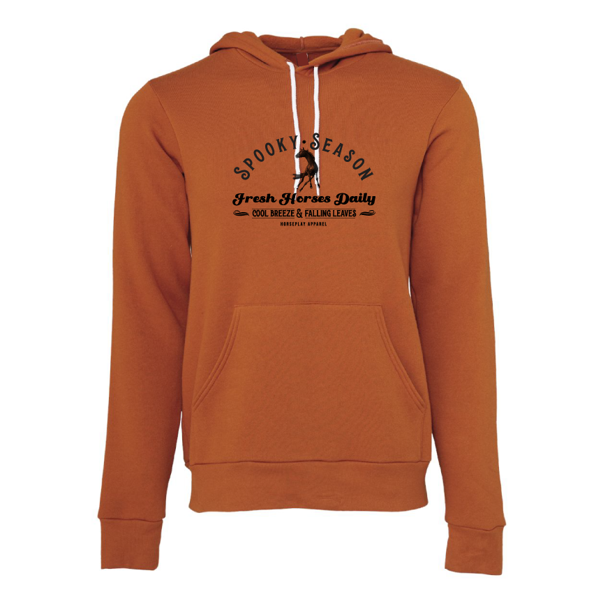 Spooky Season Hoodie: Glow In The Dark! Horseplay Apparel