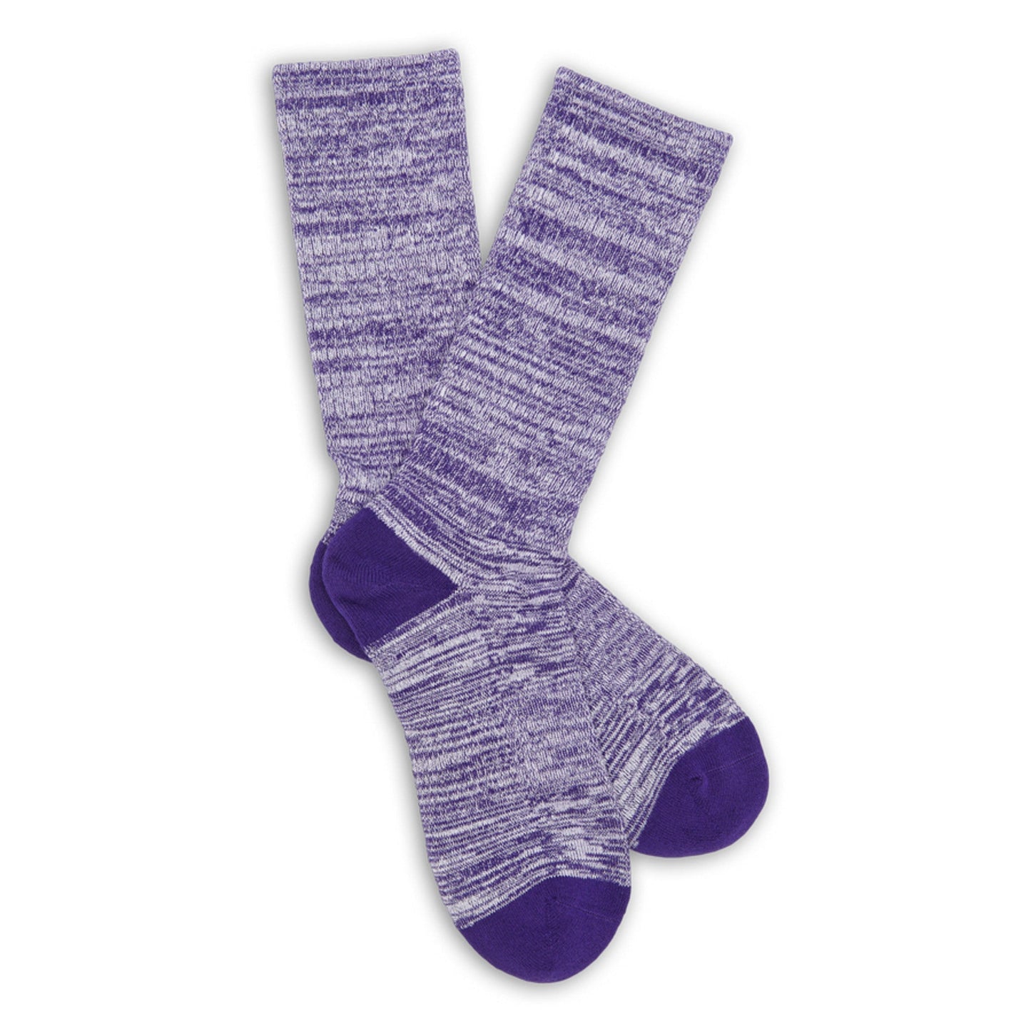 Purple / White Marl Casual Socks DeadSoxy