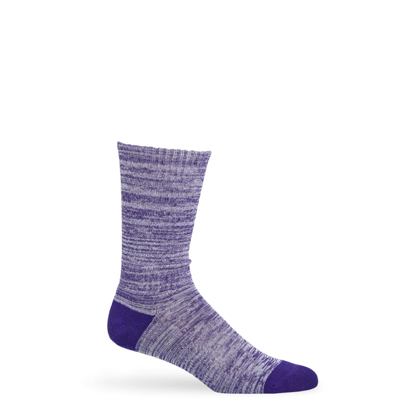 Purple / White Marl Casual Socks DeadSoxy