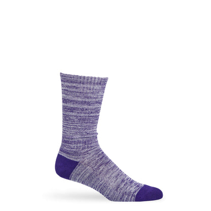 Purple / White Marl Casual Socks DeadSoxy