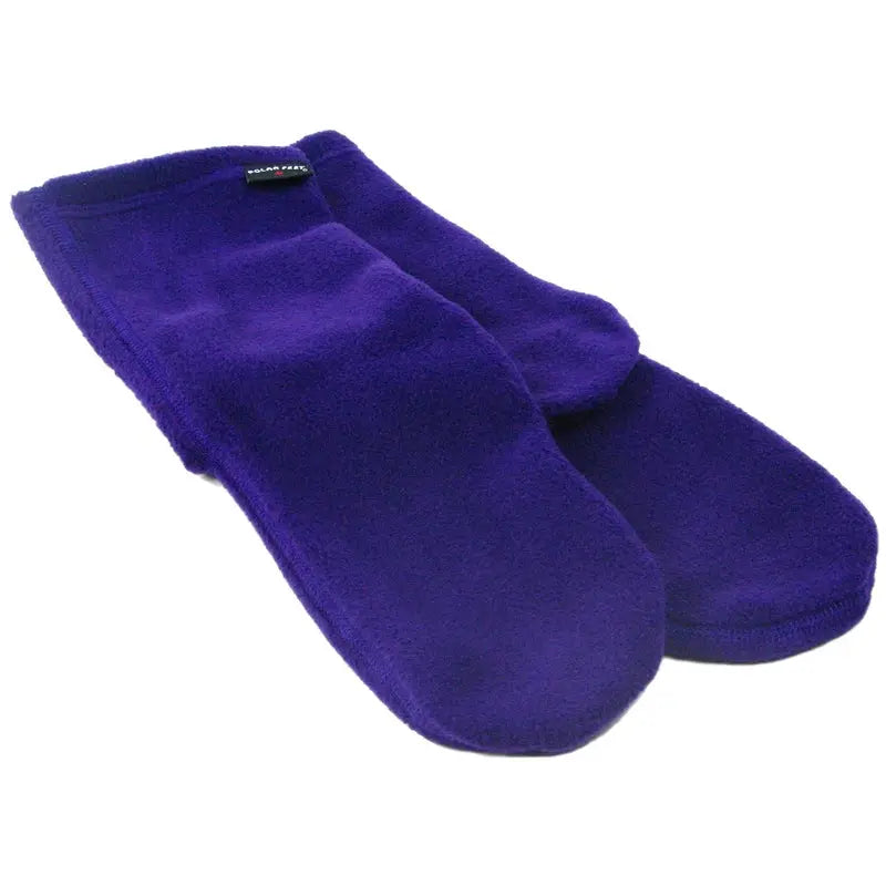Polar Feet Fleece Socks - Purple Rain Polar Feet® LLC
