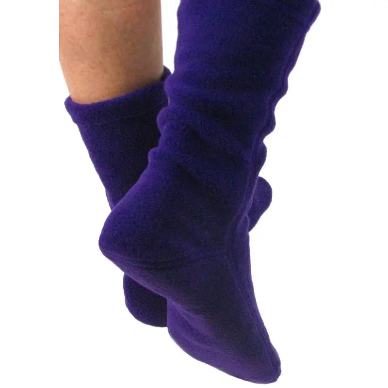 Polar Feet Fleece Socks - Purple Rain Polar Feet® LLC