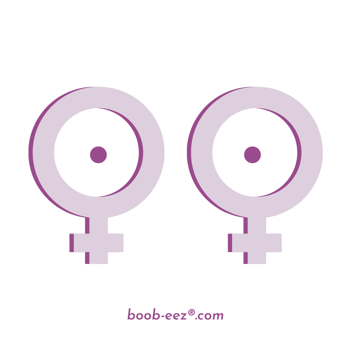 Stickers by boob-eez® Boob-eez