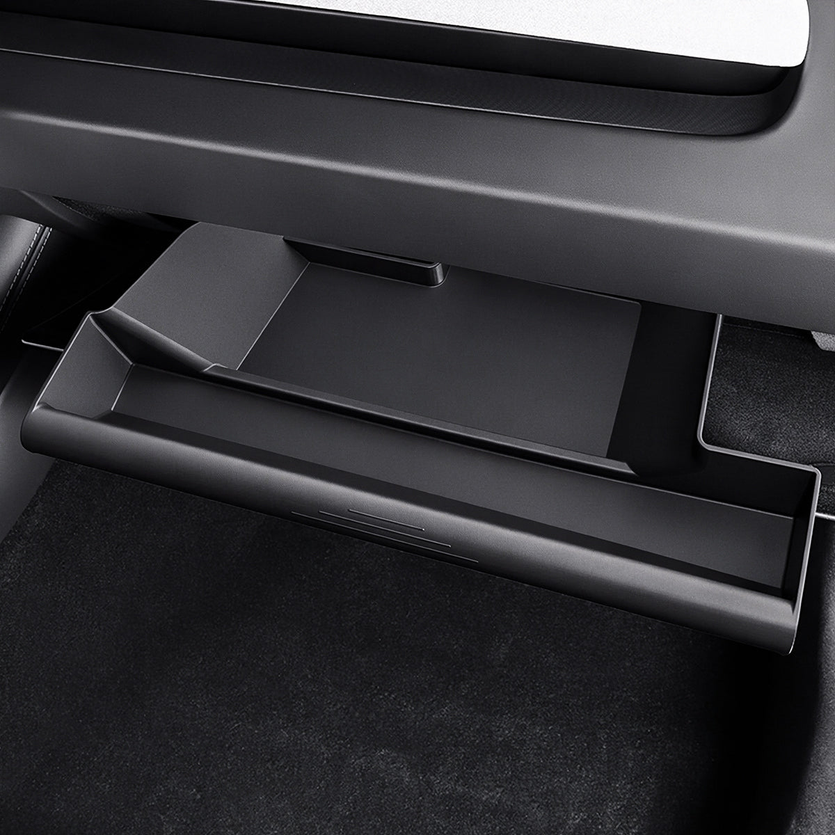 Push-Pull Glovebox Storage Case for Tesla Model 3 Highland / Model Y Juniper / YL (LHD) Tesery Official Store