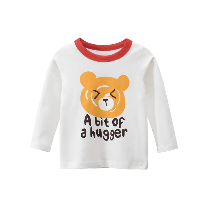Korean Style Long-sleeved T-shirt for Girls