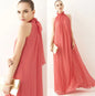 Bohemian Halter Neck Maxi Chiffon Beach Dress