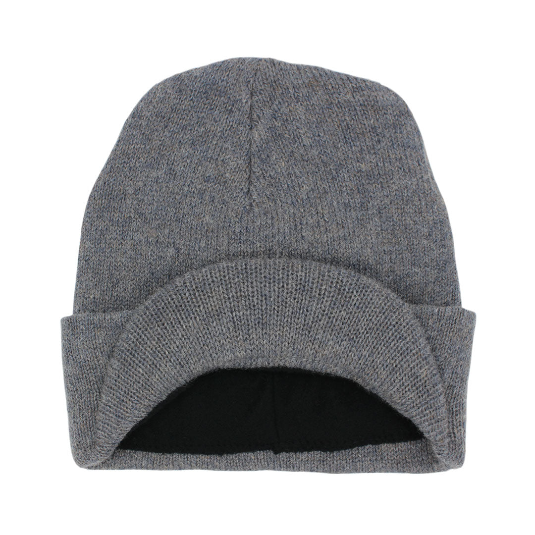 Brimmed Alpaca Knit Radar Mash Hat Purely Alpaca