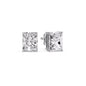 Radiant Diamond Basket Stud Earring Fascinating Diamonds
