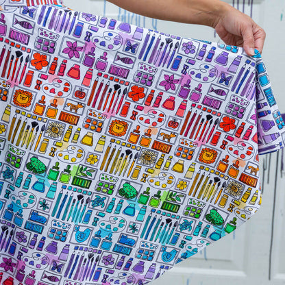 Adult "Smarty Paints" Rainbow Art Supplies Super Twirler Dress with Pockets Princess Awesome & Boy Wonder