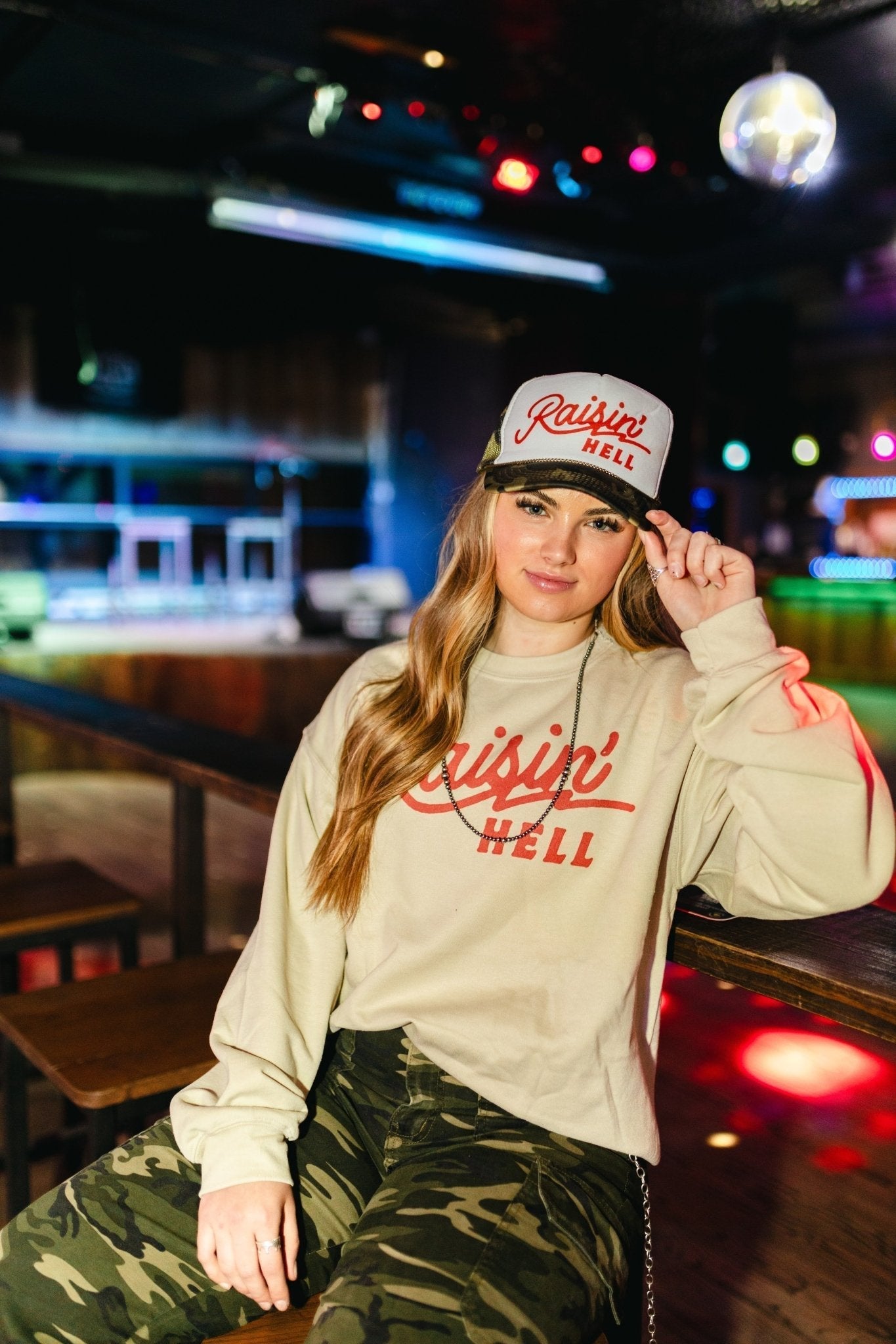 Raisin' Hell Graphic Sweatshirt Wild Junkie