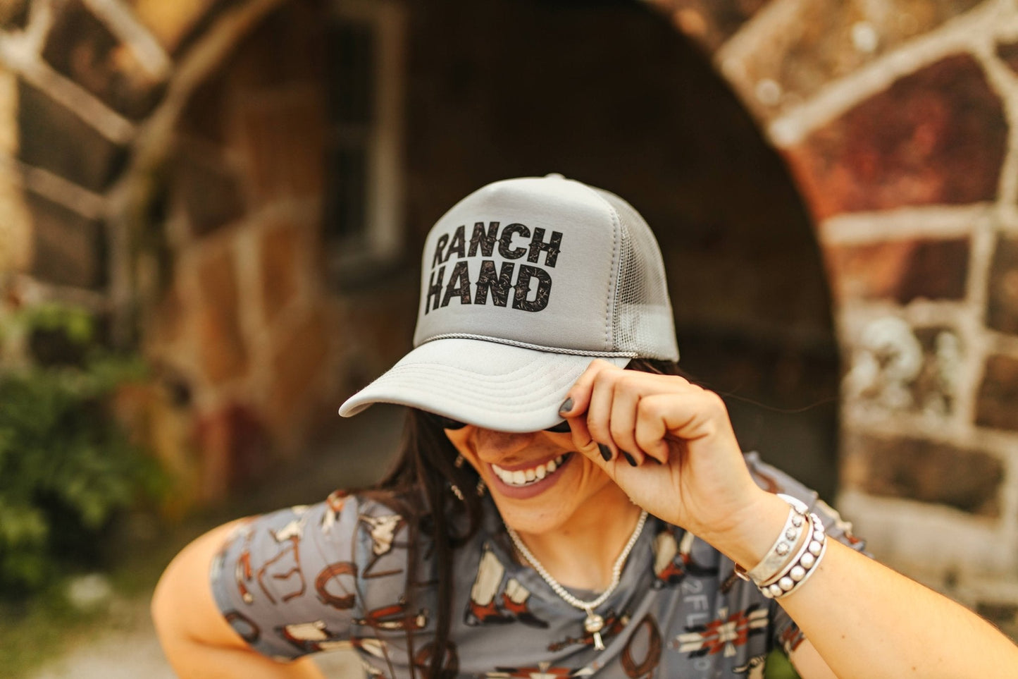 Ranch Hand Trucker Hat Wild Junkie