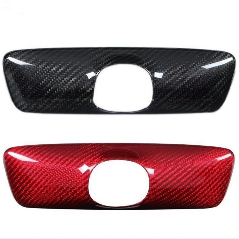 Dry Carbon Fiber Interior Rearview Mirror Cover for Model 3/Y | 4 Finishes | Lightweight Tesery Official Store