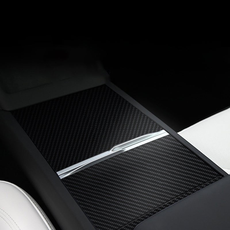 Real Carbon Panel Console Wrap for  Tesla Model 3 Highland & Model Y Juniper Tesery Official Store