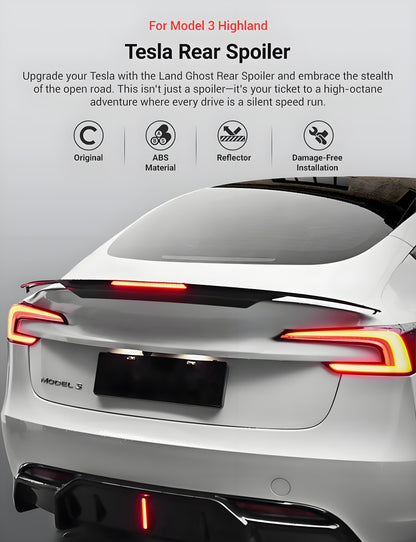 Rear Led Spoiler for Model 3 Highland / Model Y | TESERY Tesery Official Store