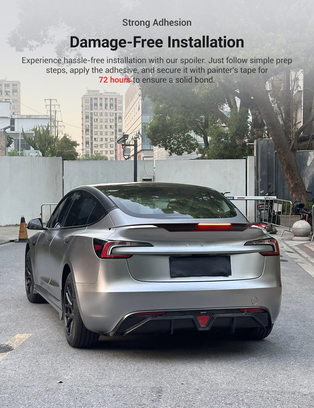 Rear Led Spoiler for Model 3 Highland / Model Y | TESERY Tesery Official Store